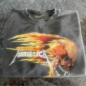 Vintage Metallica crew neck sweatshirt